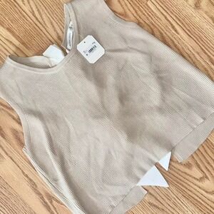 Altar'd State Misa Bow Back Vest Top Women's Size Medium NWT